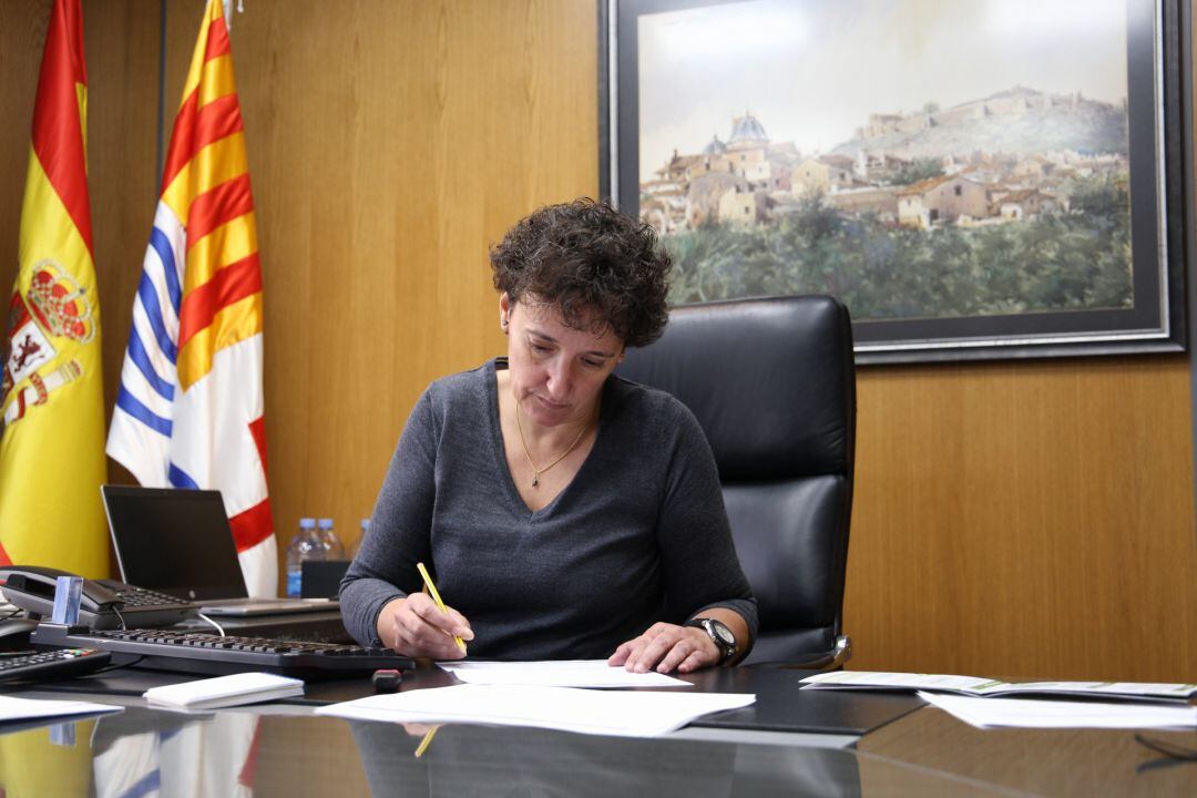 La alcaldesa de Onda, Carmina Ballester