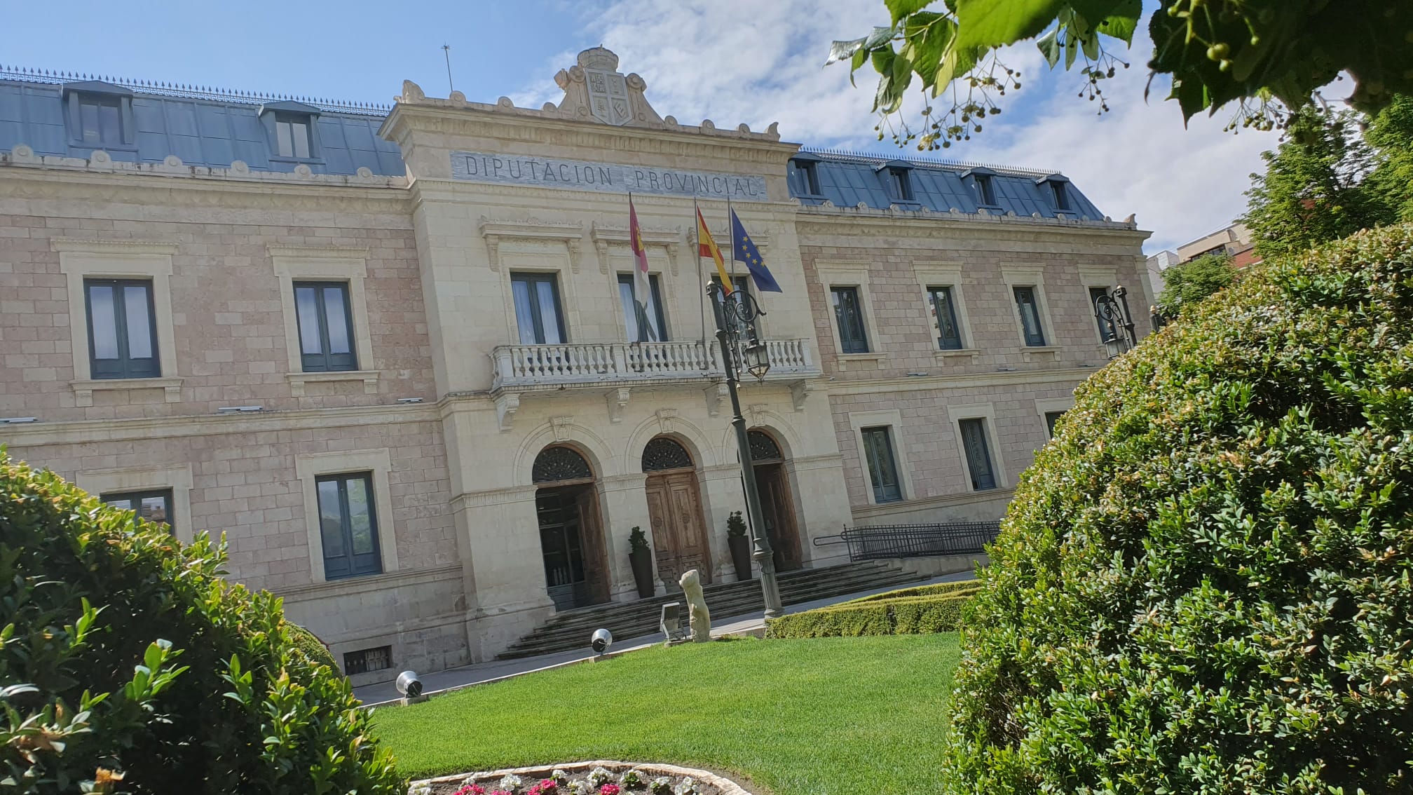 Fachada de la Diputación Provincial de Cuenca