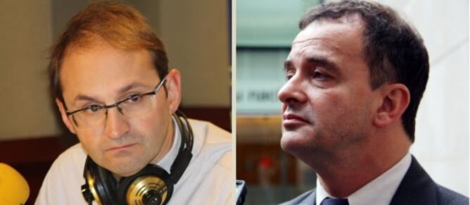 Joan Herrera i Alfred Bosch en imatges d'arxiu