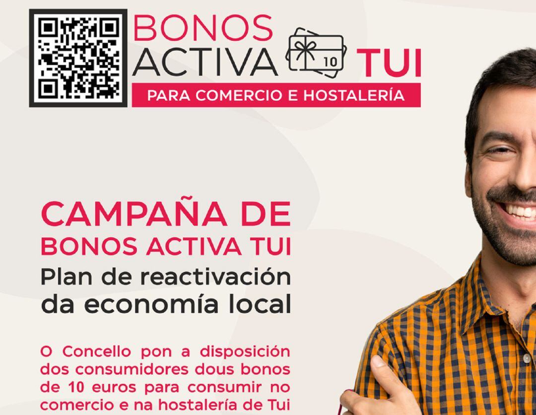 Cartel de la campaña Bonos Activa Tui.