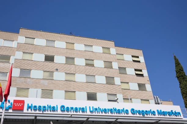 El Hospital Gregorio Marañon en Madrid.