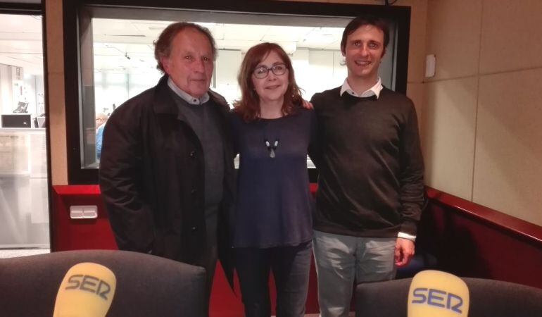 Rosa Badia amb Jesús Ulled i Toni Ulled