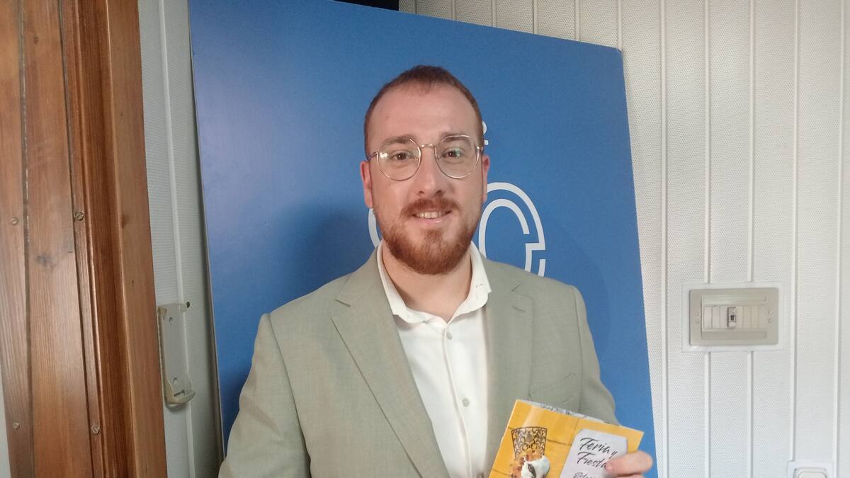 Melchor Villalba, alcalde de la Estación Linares Baeza. Fiestas en honor a San Pedro 2024