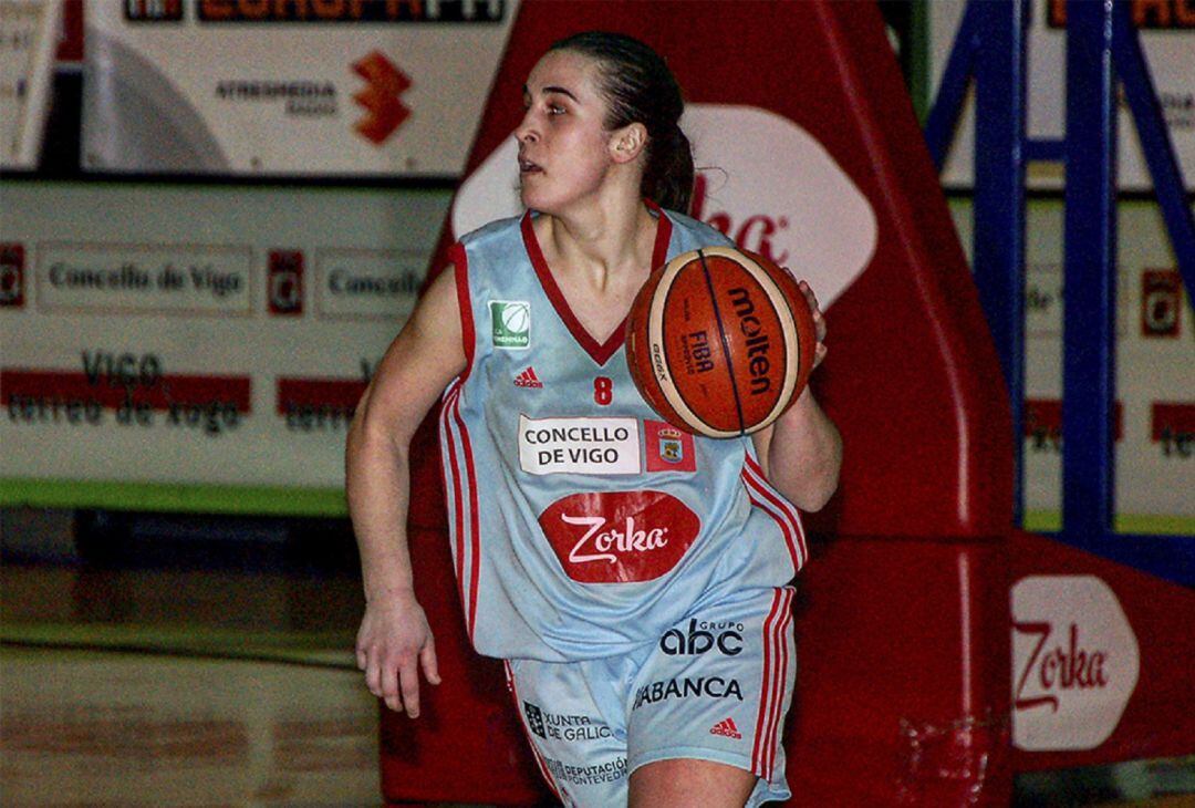 La capitana del Celta Zorka, Anne Senosiain volvió a jugar en su tierra