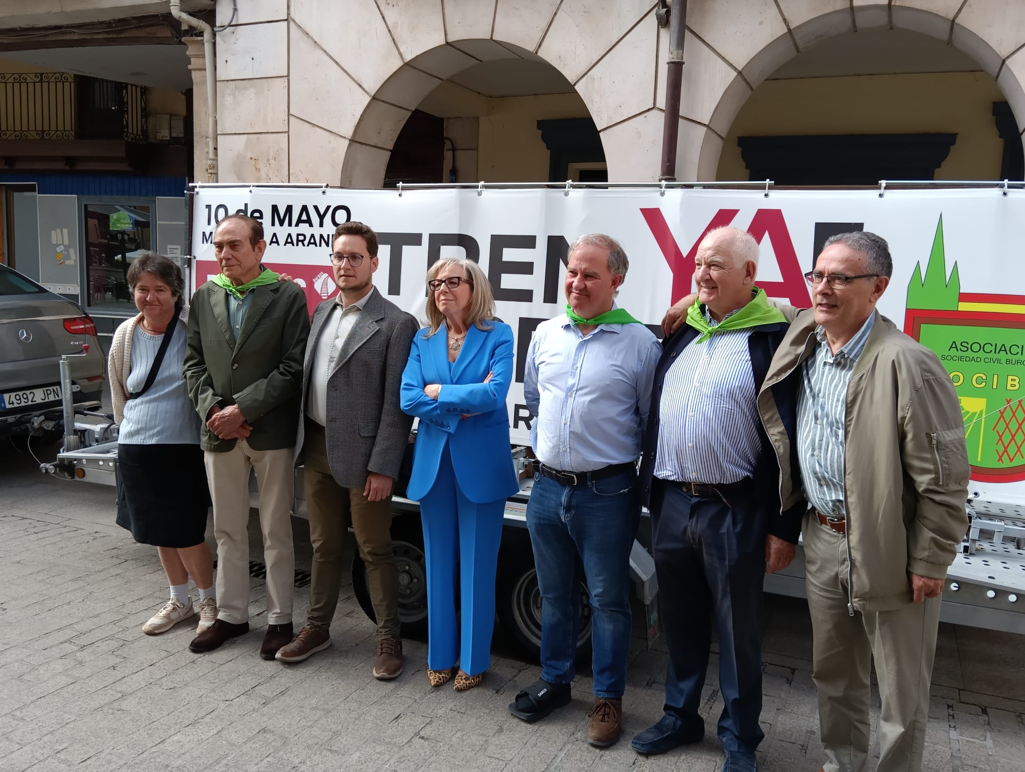 Presentación de la marcha lenta del 10 de mayo