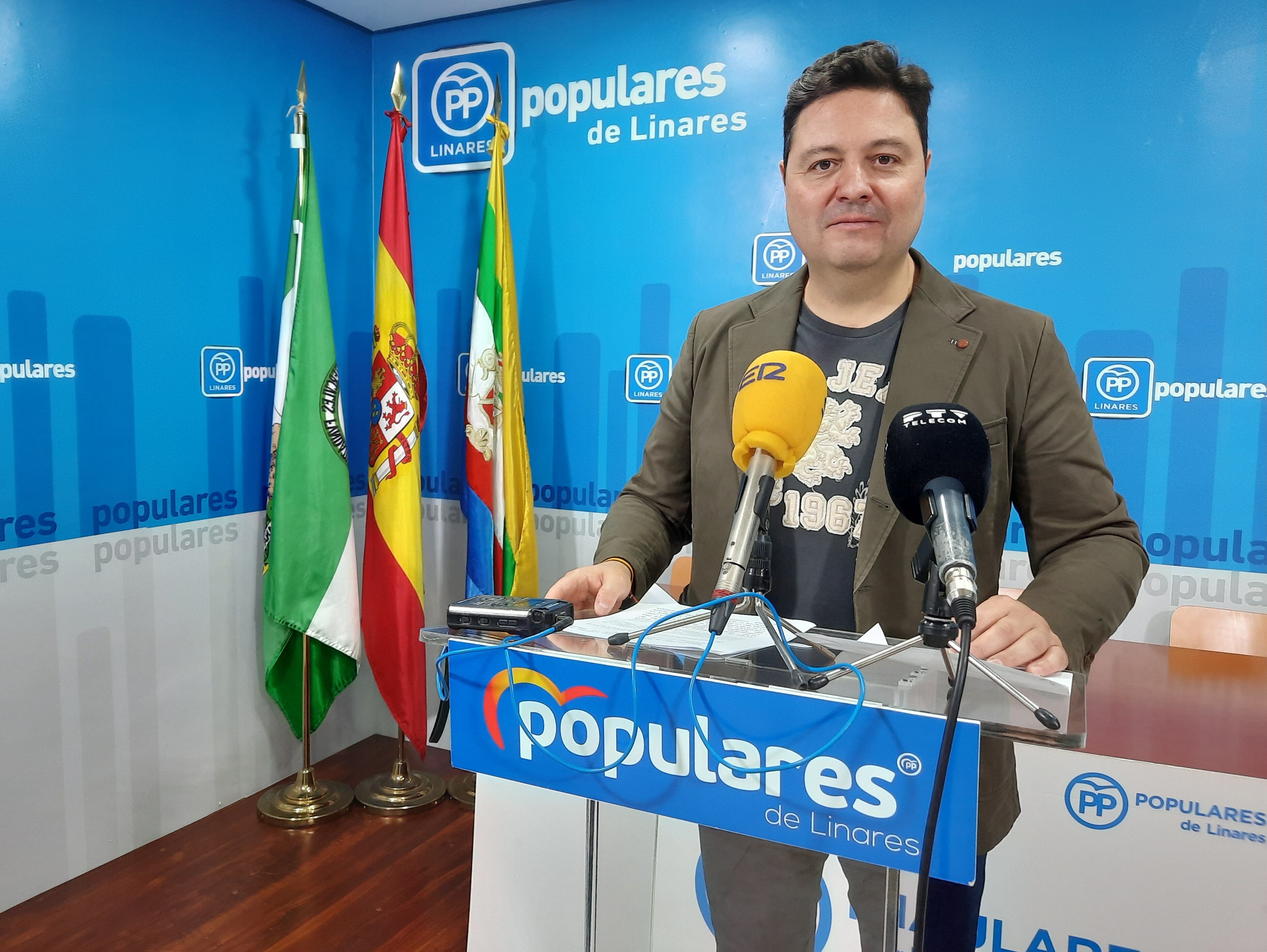 José Luis Roldán, concejal del Partido Popular de Linares.