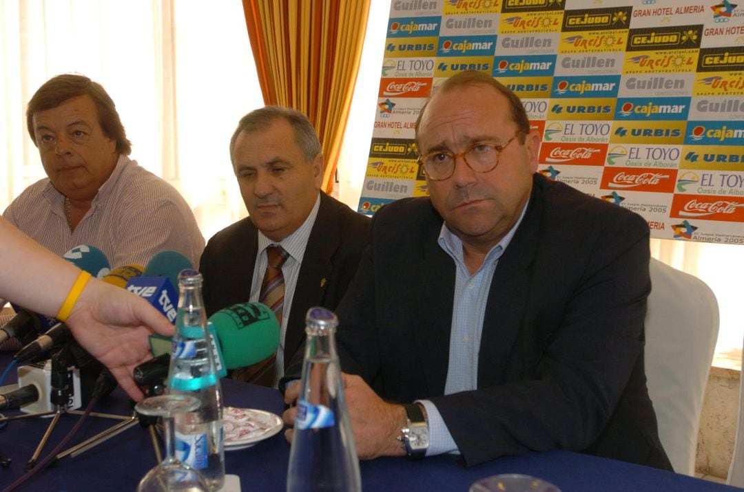 Emilio Muntiagut, Anfonso García y Paco Flores.