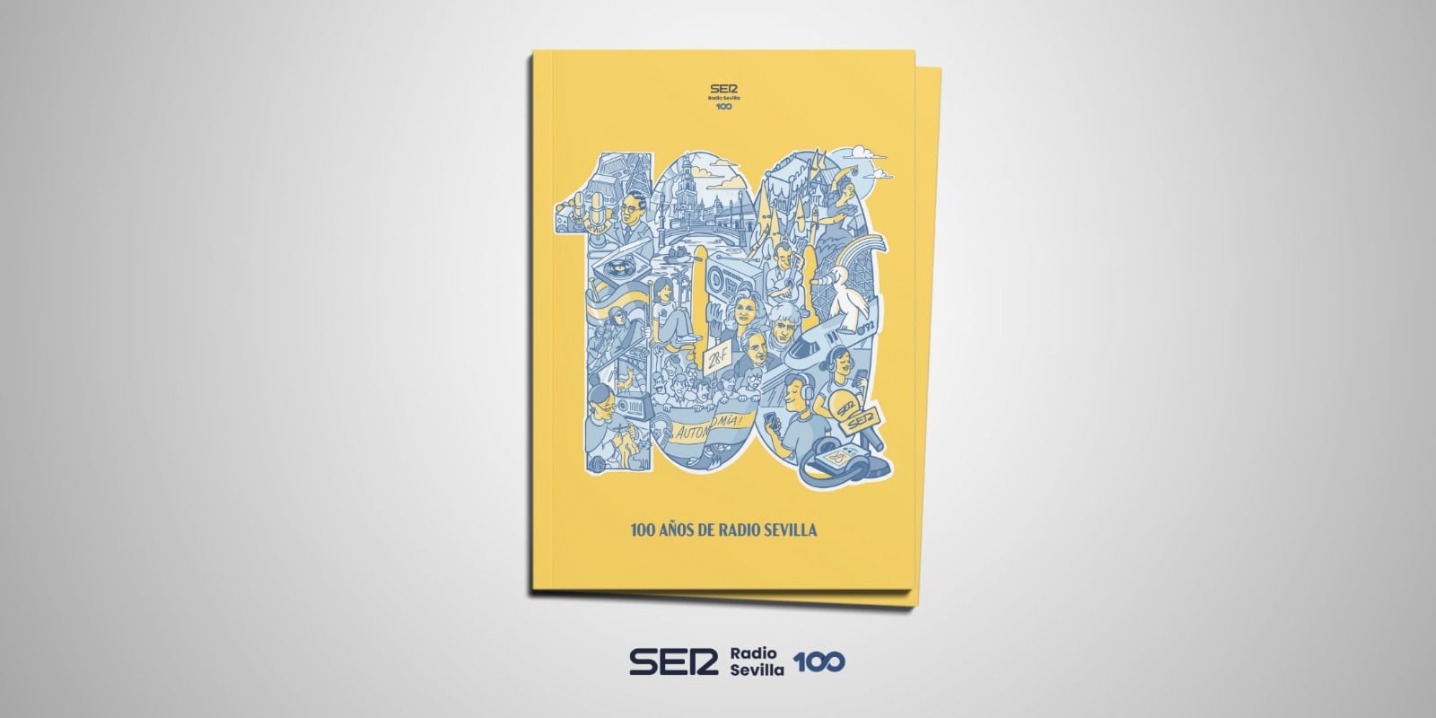 Portada de la Revista Especial del Centenario de Radio Sevilla