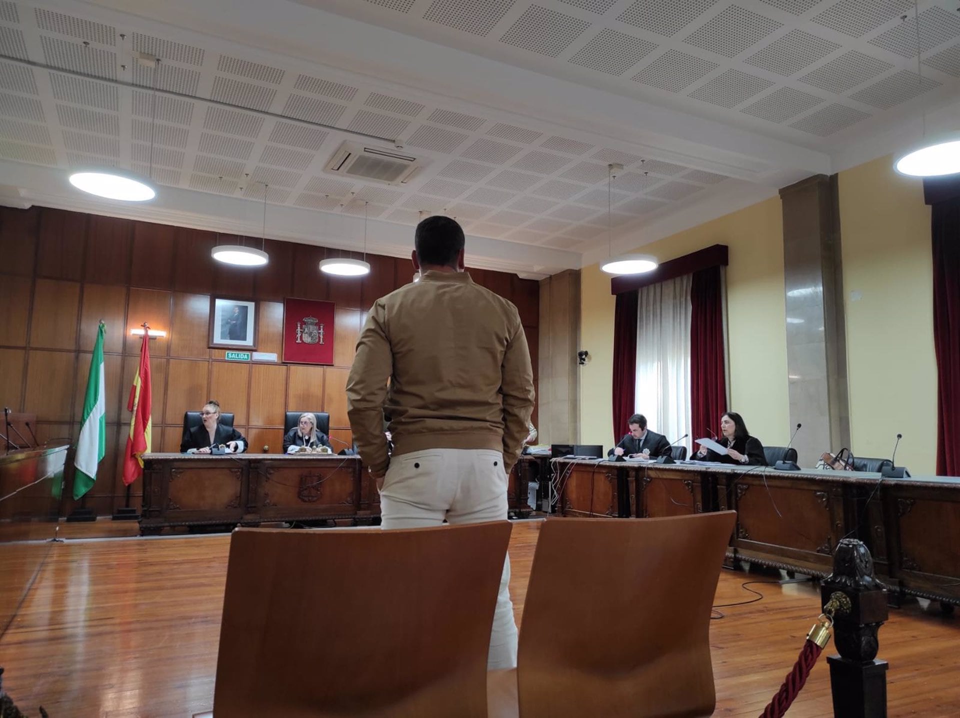 El presunto agresor sexual y acosador en el Juicio de Jaén