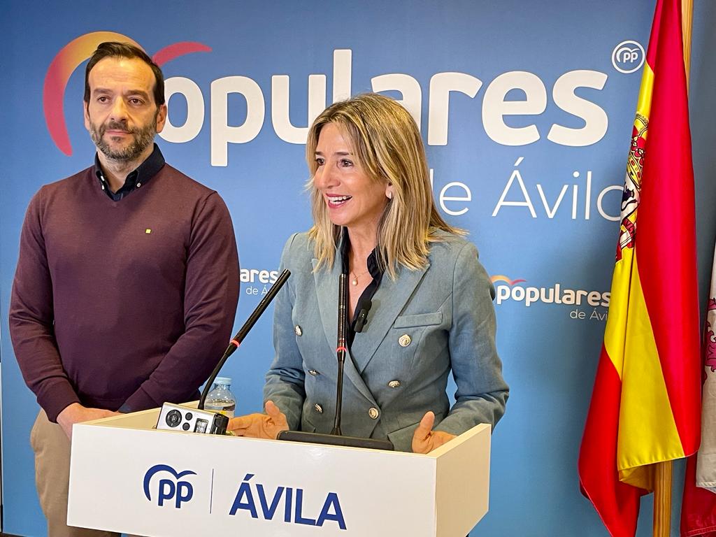 Alicia García y Jorge Pato, concejales del PP