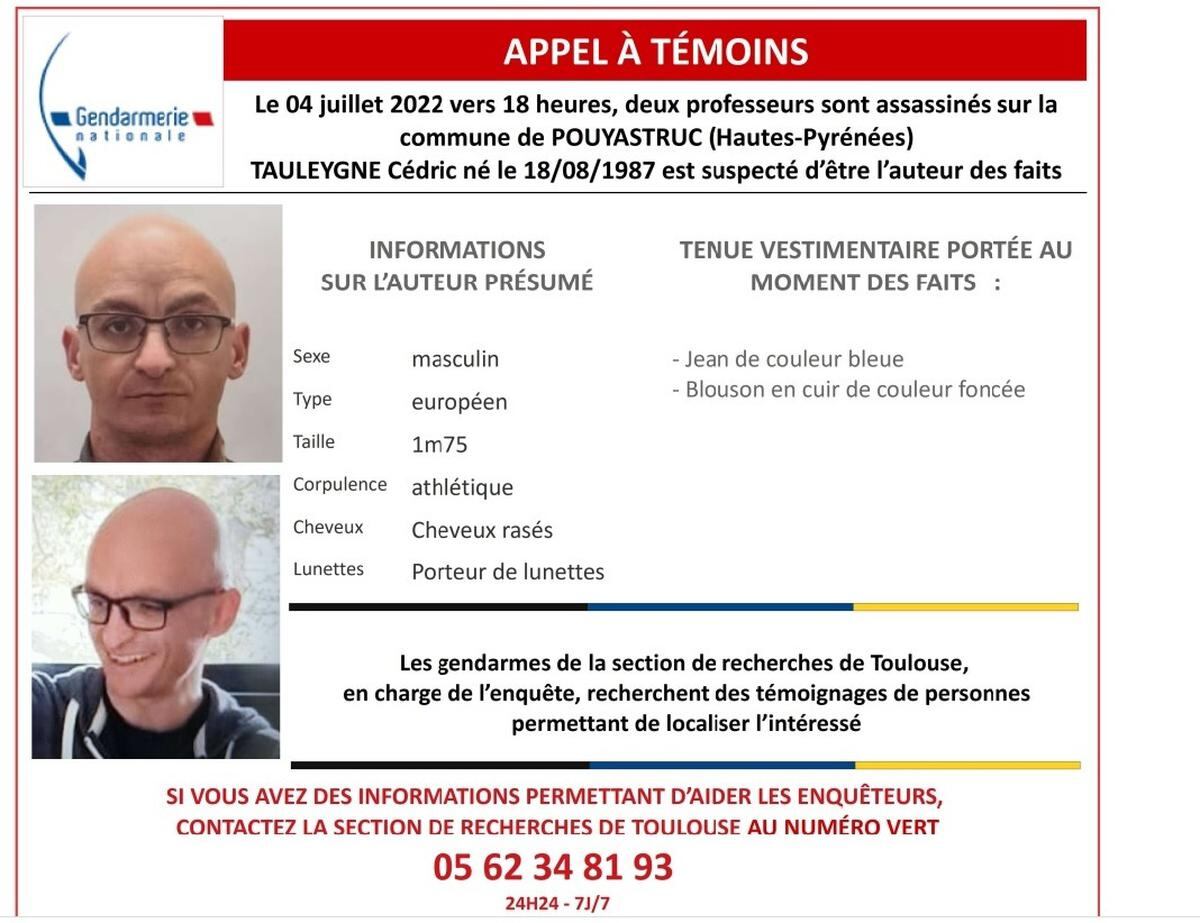 Orden de búsqueda de la Gendarmería difundida la semana pasada