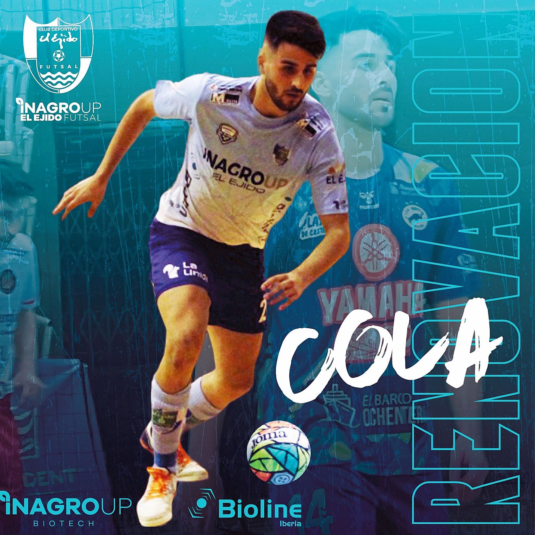 El anuncio de El Ejido Futsal y su nueva incorporación.