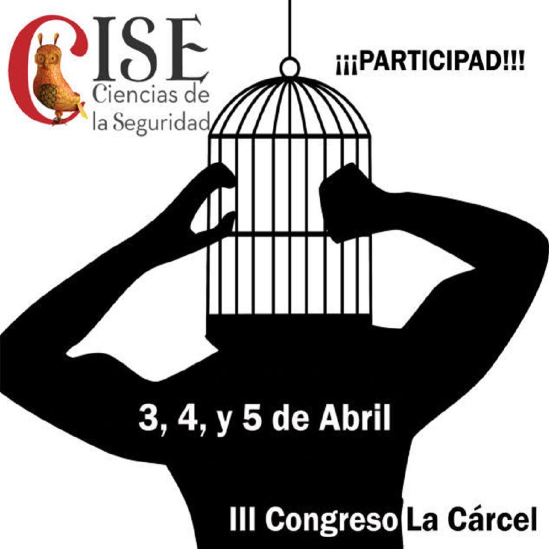 Cartel del III Congreso sobre la cárcel en la Universidad de Salamanca