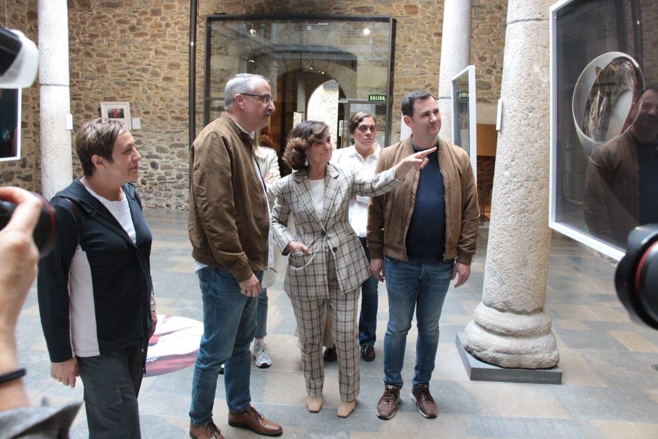 Carmen Calvo, en su visita al Museo del Bierzo