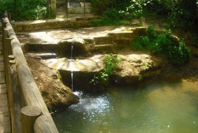 Una fuente en el Campo de Gibraltar