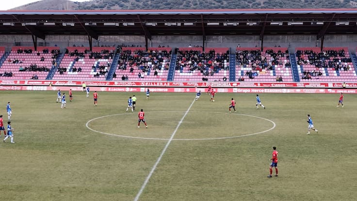Rueda de prensa Ángel Rodríguez (Ent. Numancia) Post Bergantiños - El Numancia derrota al Bergantiños (2-1) y coge aire