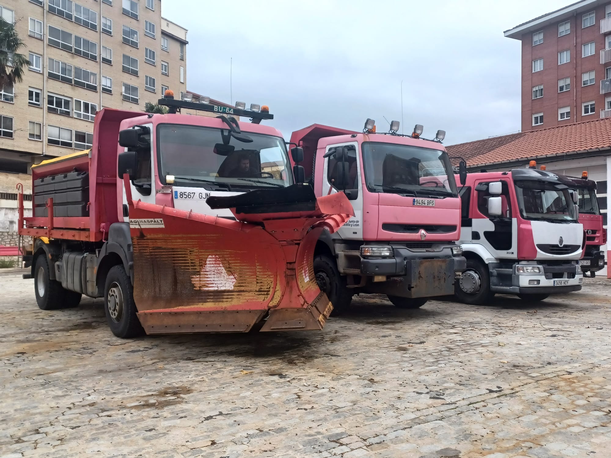 Maquinaria operativo invernal Burgos