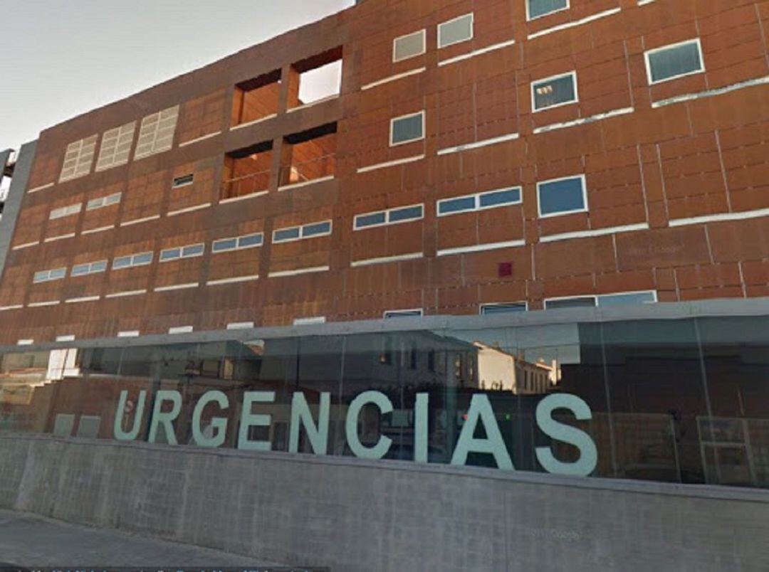 Acceso a urgencias del Hospital Virgen de la Concha