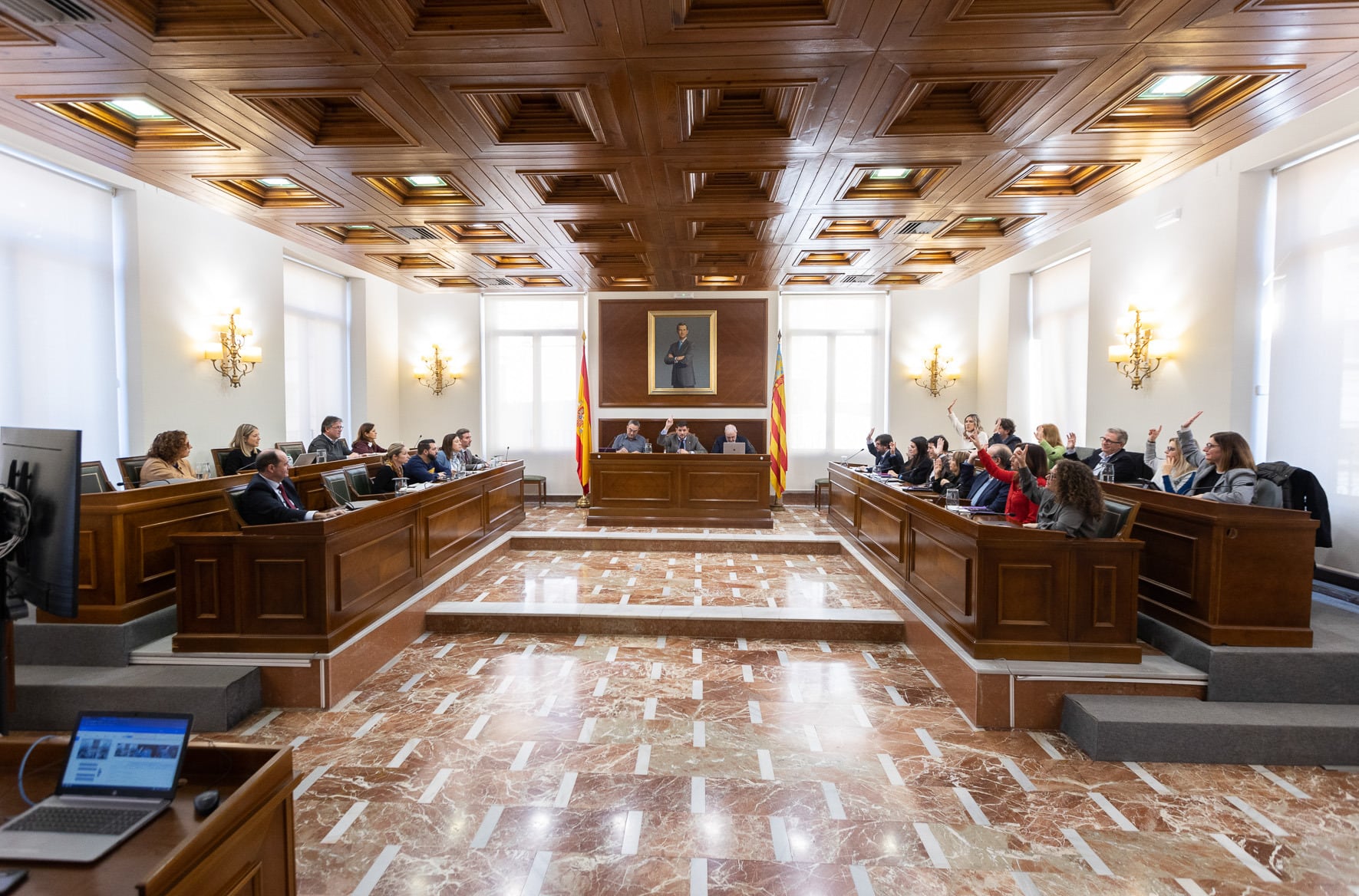 Pleno municipal de Gandia