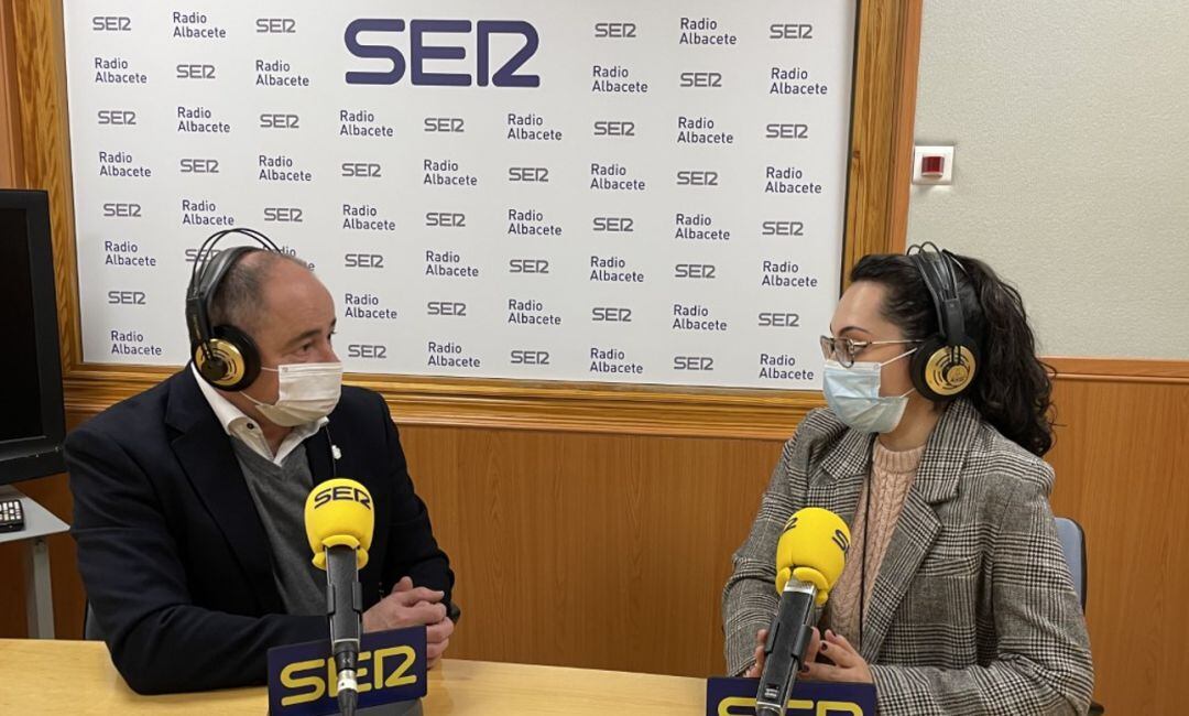 Emilio Sáez y Cristina Castellanos