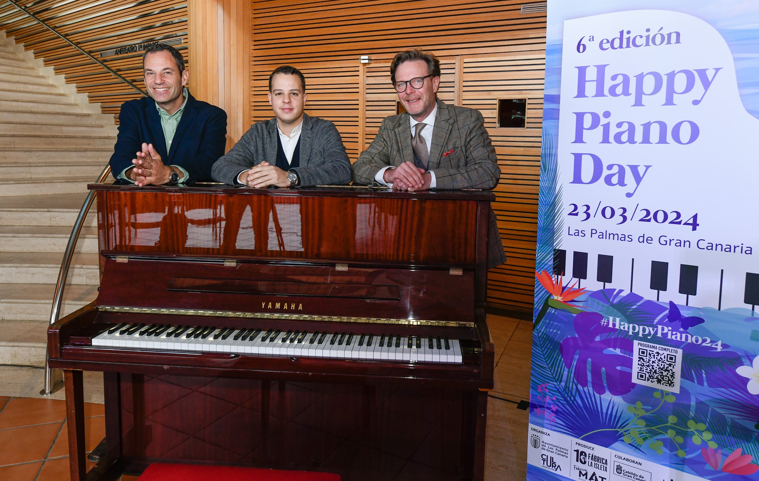 Presentación sexta edición Happy Piano Day. Las Palmas de Gran Canaria.