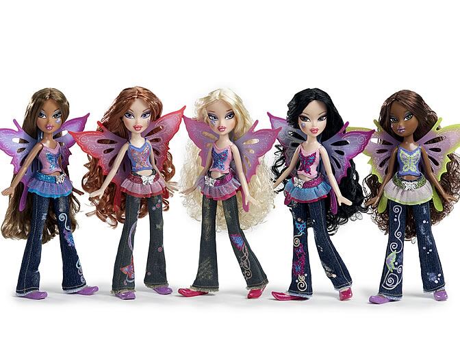 Cinco muñecas Bratz, las mismas que han sido demandadas por Mattel.