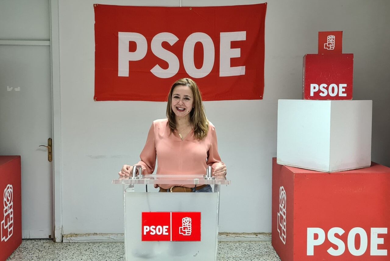María Dolores Corujo, secretaria general del PSOE Lanzarote.