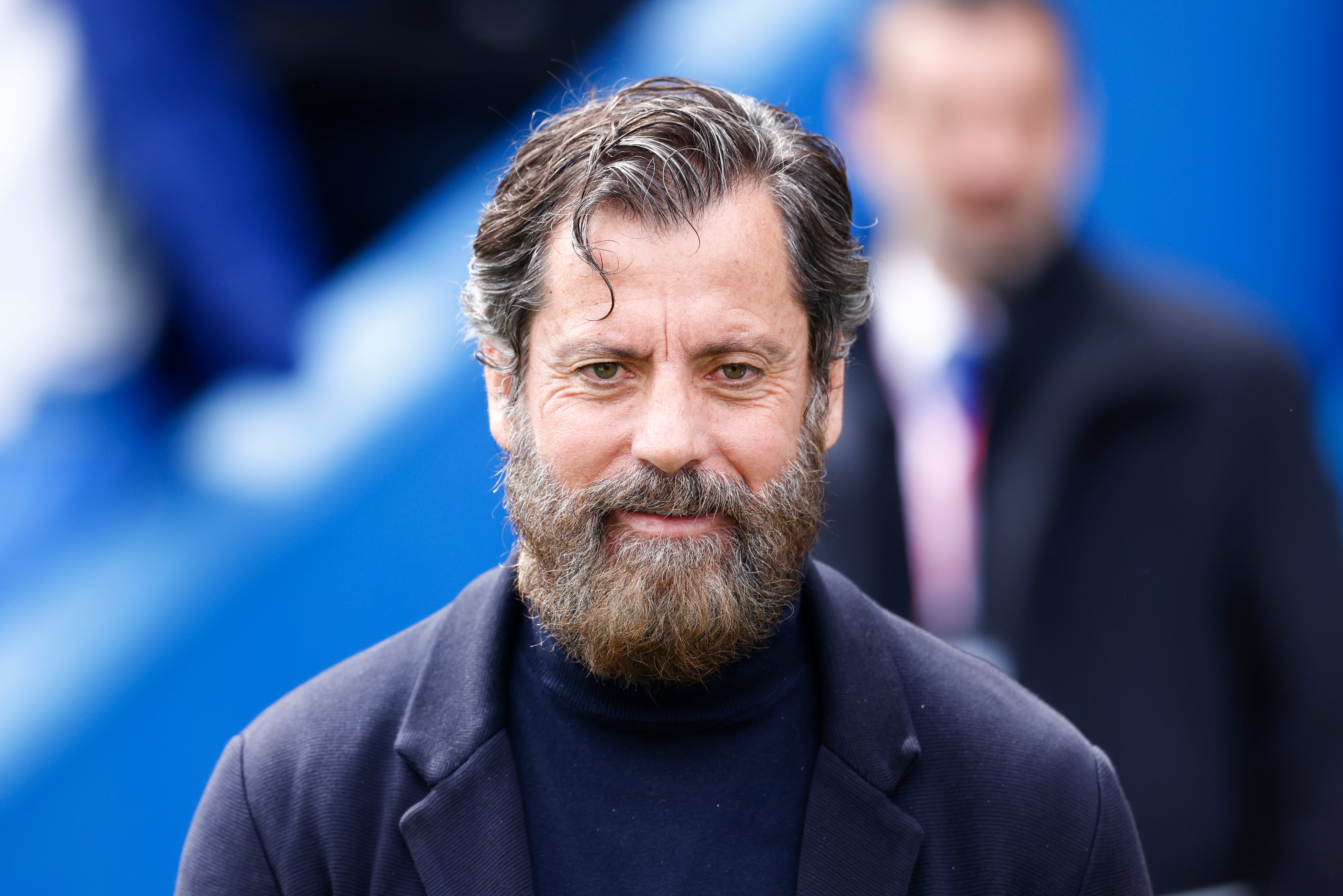 Quique Sánchez Flores en el Coliseum durante el Getafe-Sevilla. (Photo By Oscar J. Barroso/Europa Press via Getty Images)