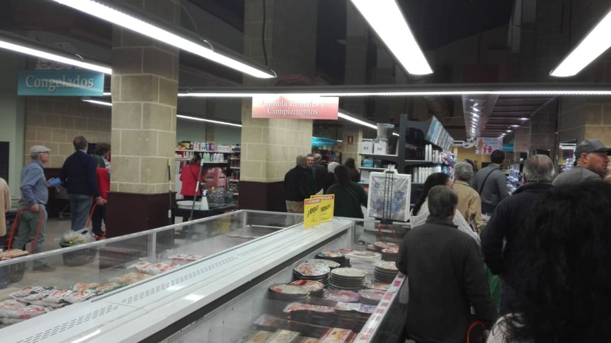 Papel higiénico agotado en 40 minutos