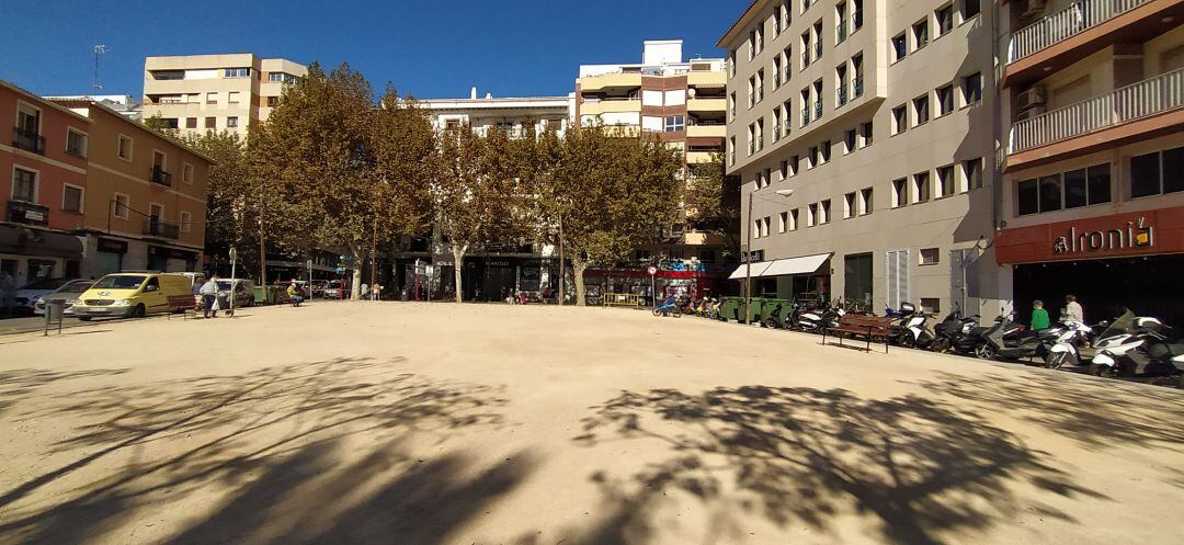 Solar del antiguo ambulatorio de la calle Marqués de Campo en Dénia.