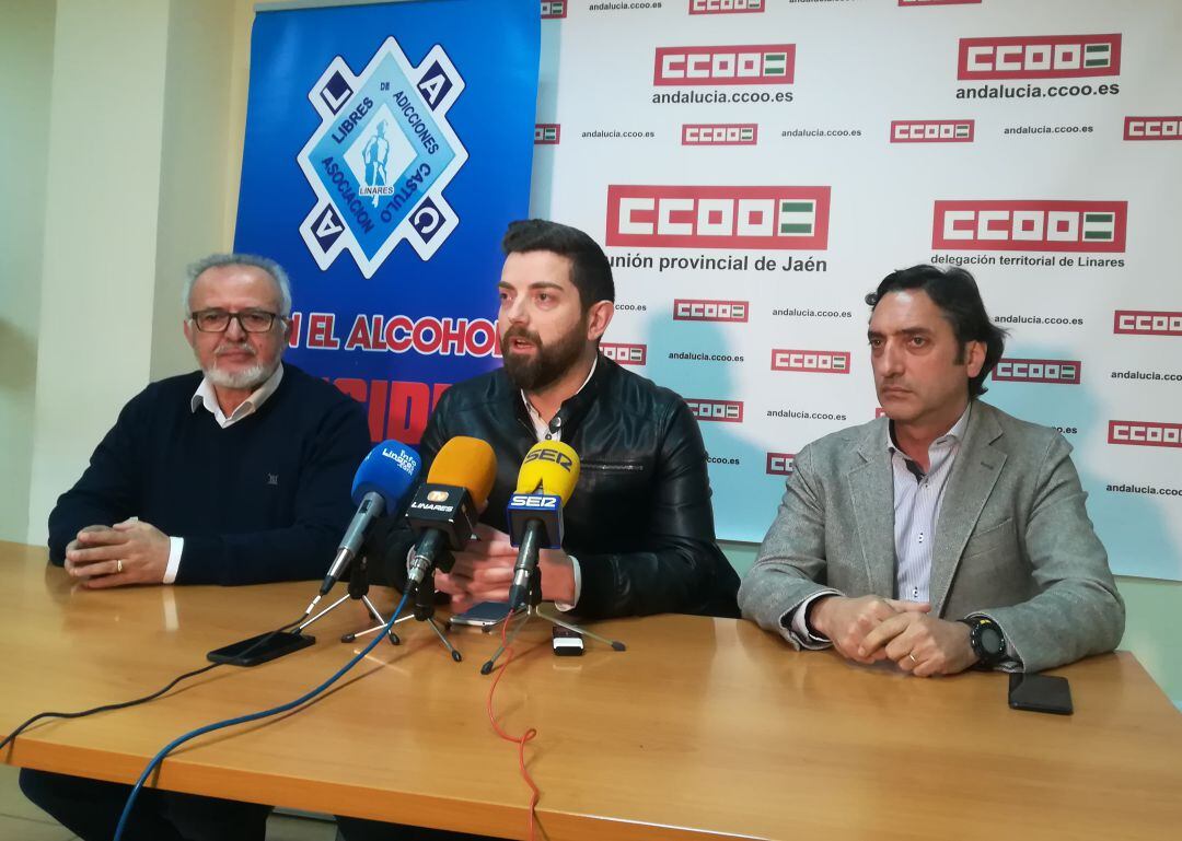 Luis Miguel Márquez, Francisco Cantero y David Cobo.