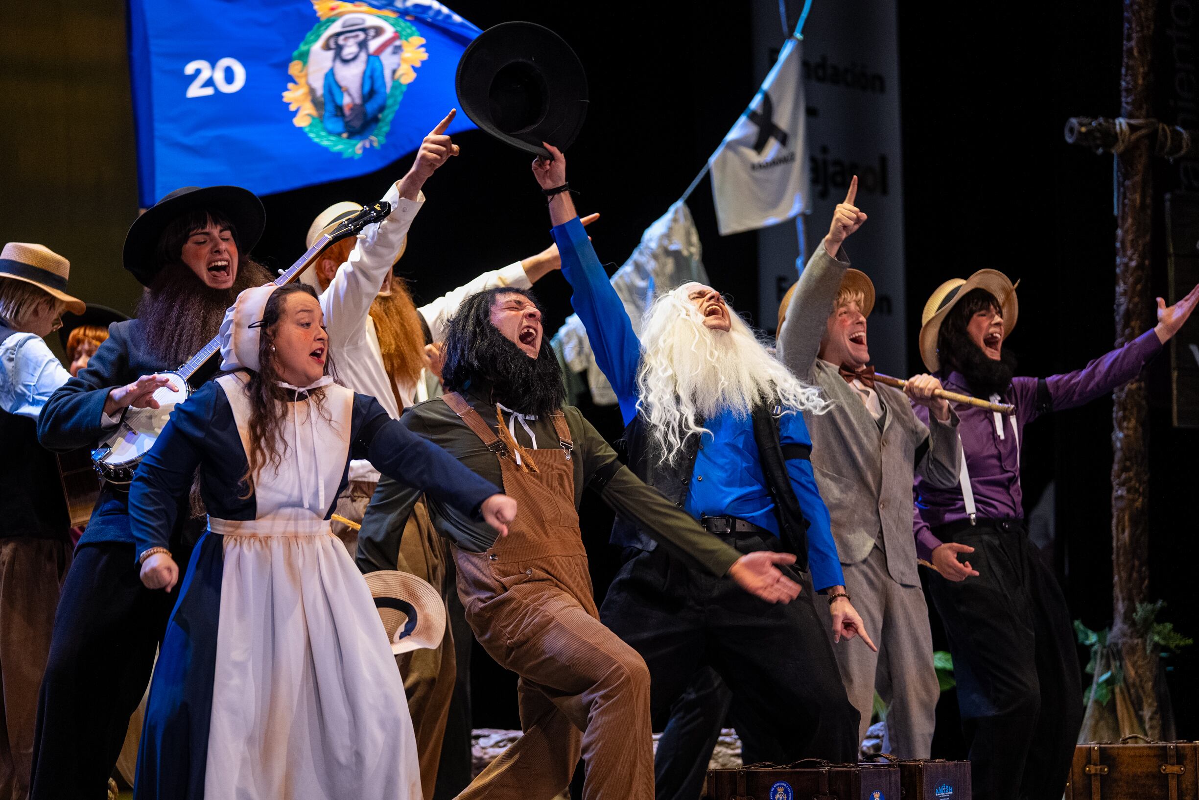 Comparsa: Los amish del mono