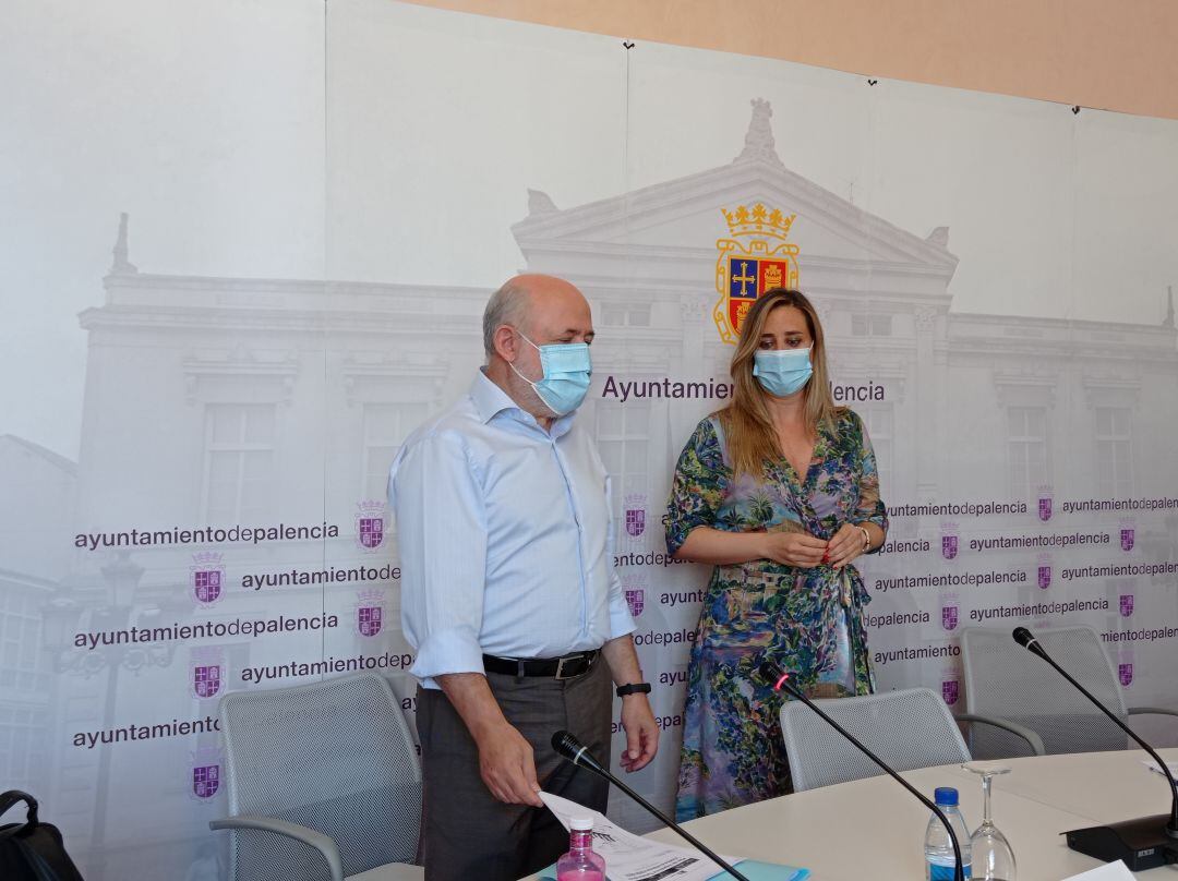 Luis Herrero y Laura Lombraña