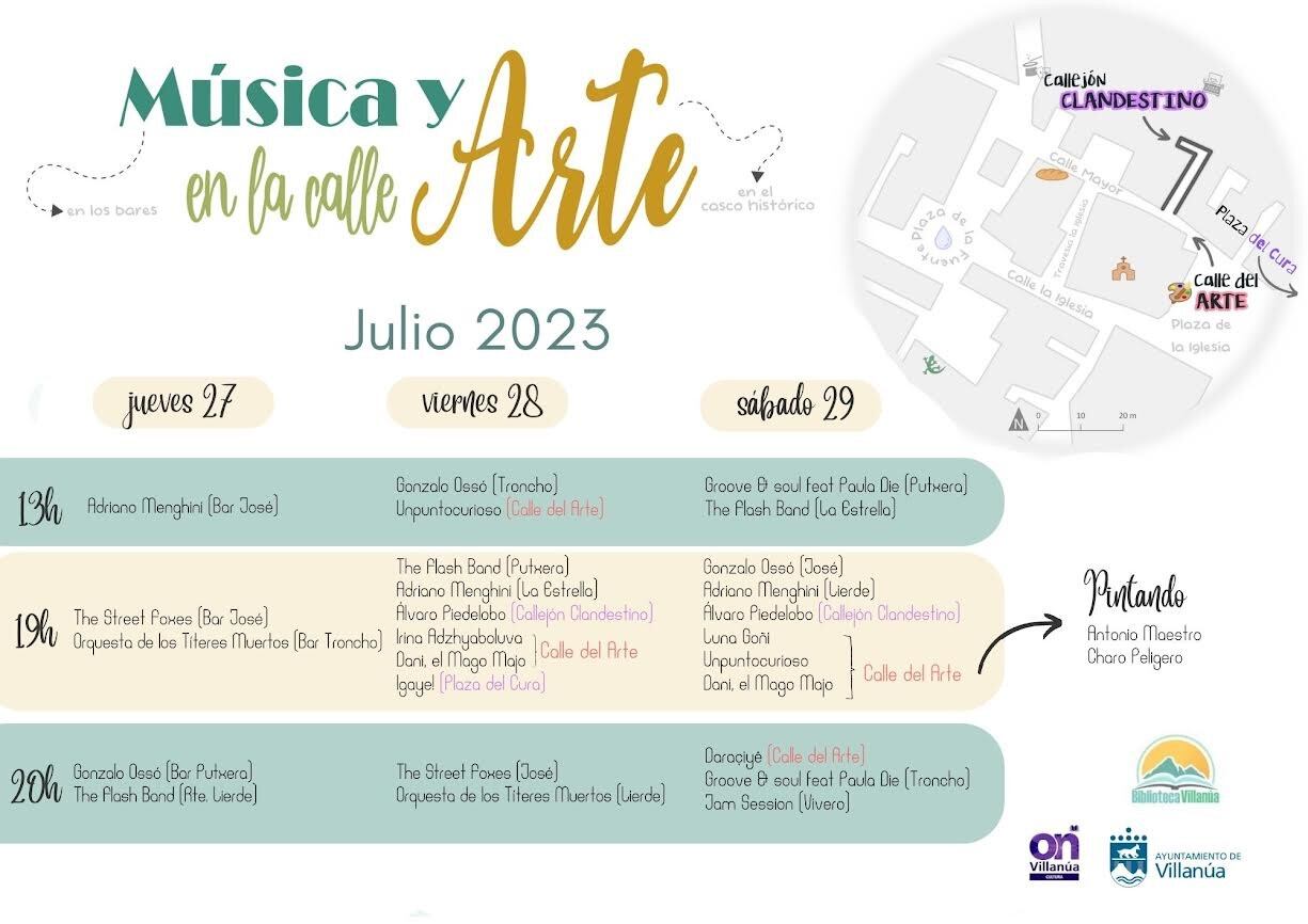 Festival de Música y Arte en la calle de Villanúa
