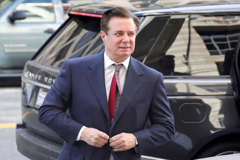 Imagen de archivo del exjefe de campaña de Donald Trump, Paul Manafort