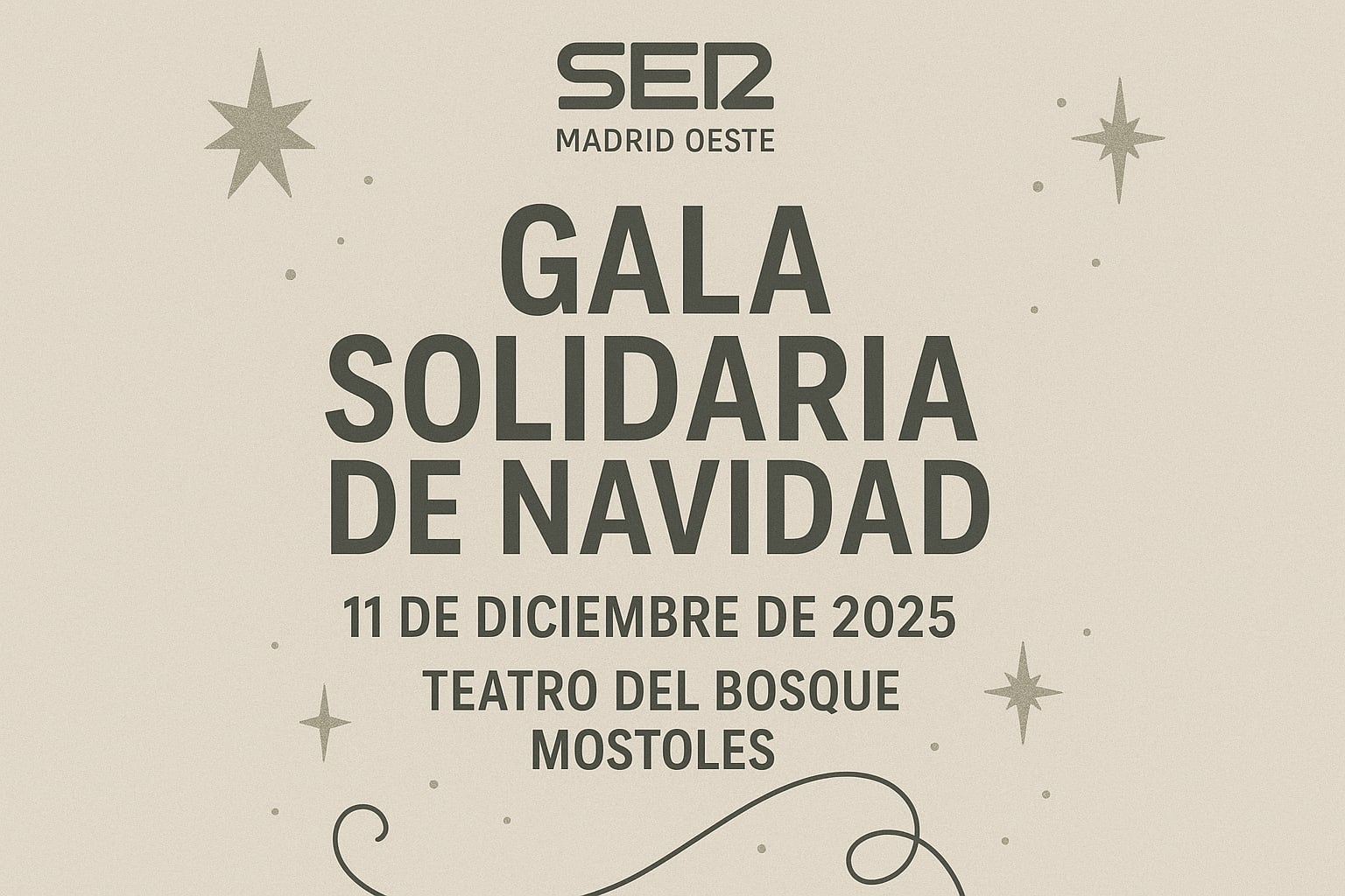Cartel anunciador de la Gala