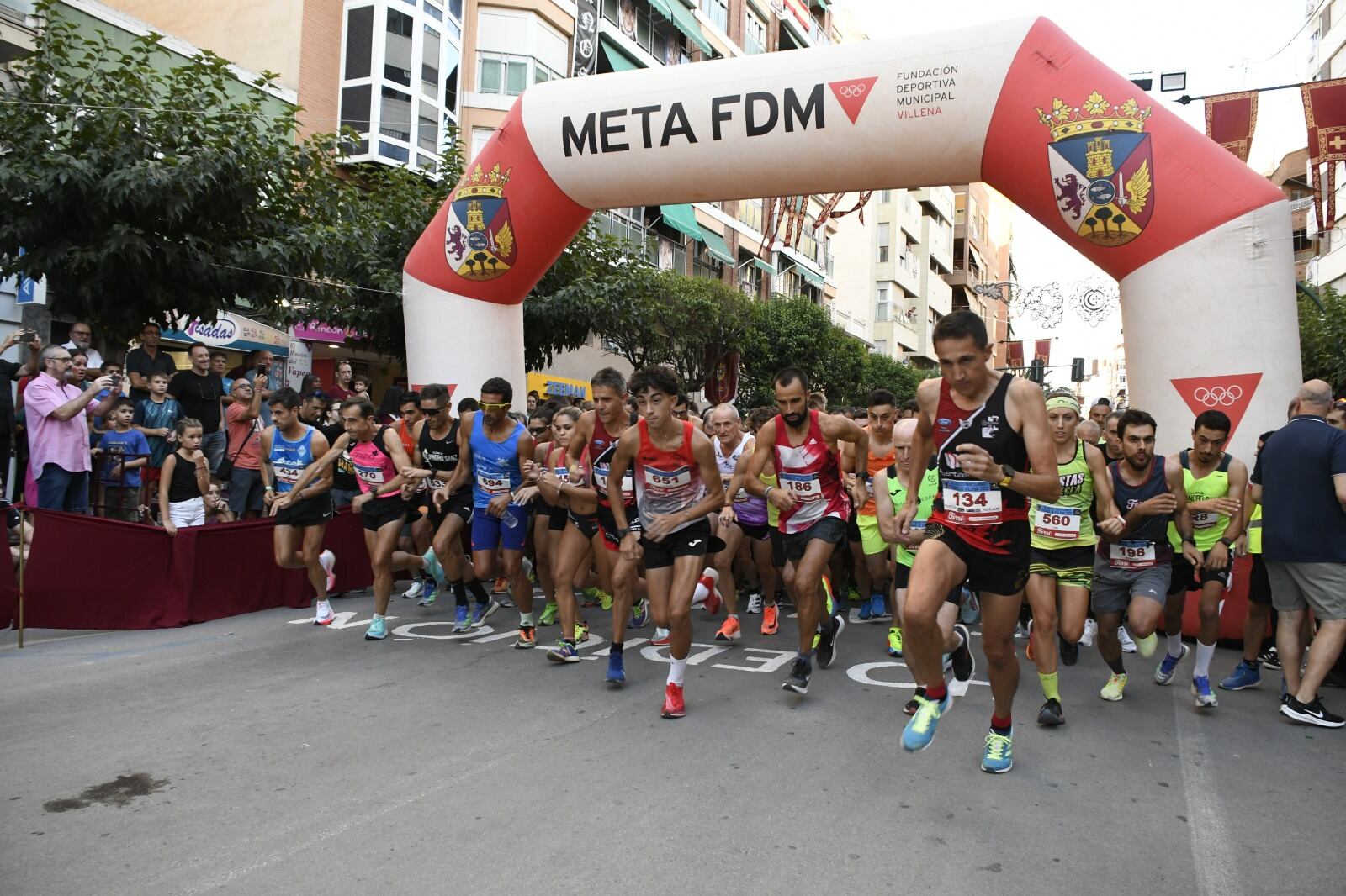 Salida de una de las pruebas del Cross