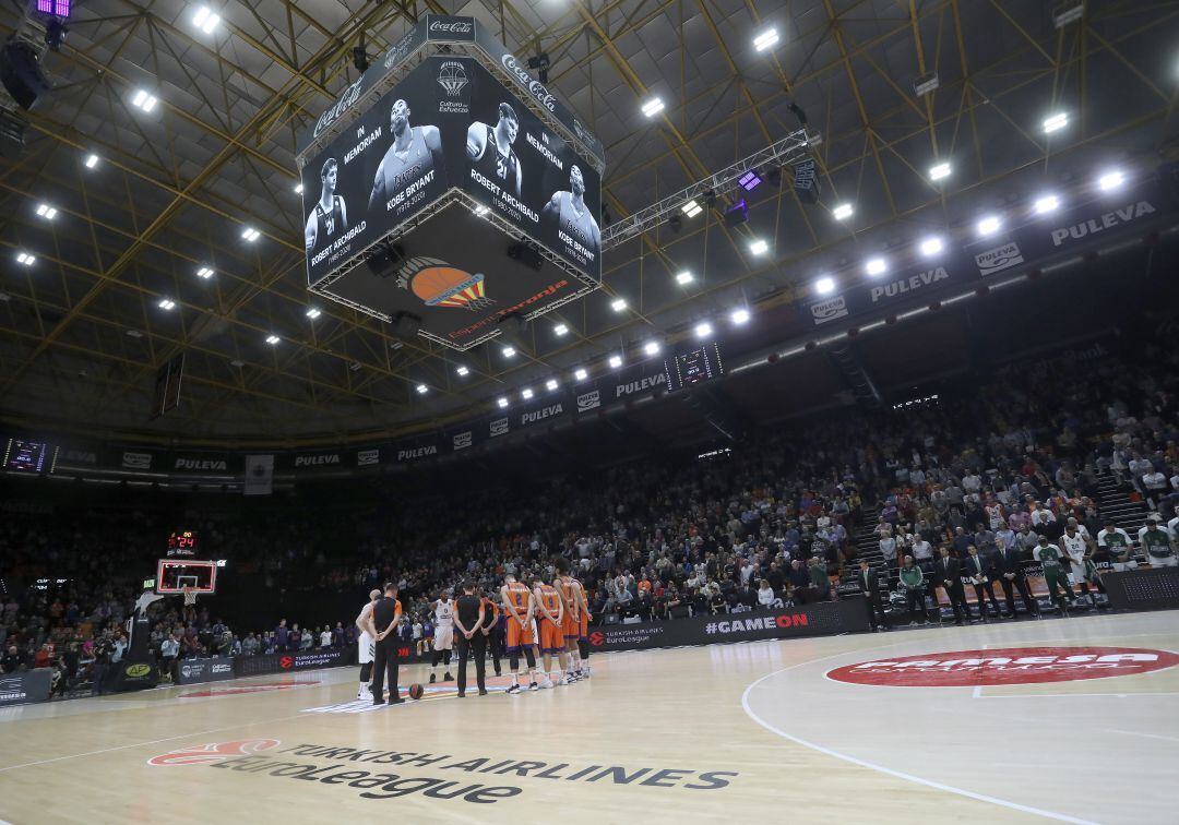 Partido de Euroliga en la Fonteta