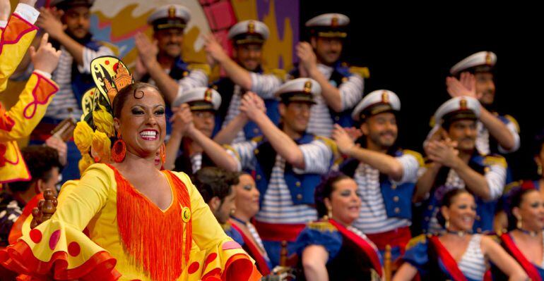 Imagen del Concurso Oficial de Agrupaciones del Carnaval de Cádiz