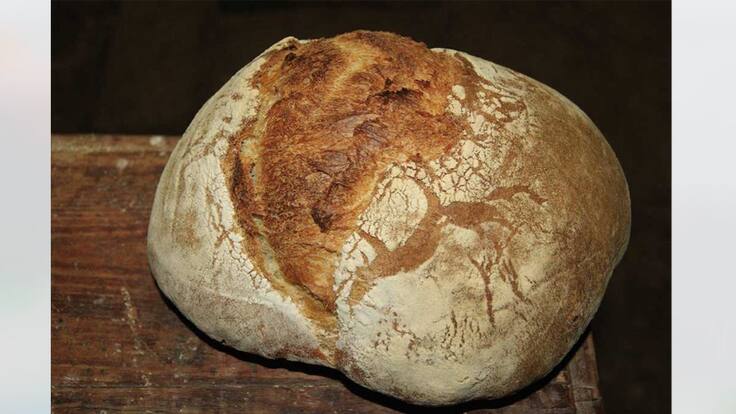El pa ecològic d'abans fet a Fonollosa