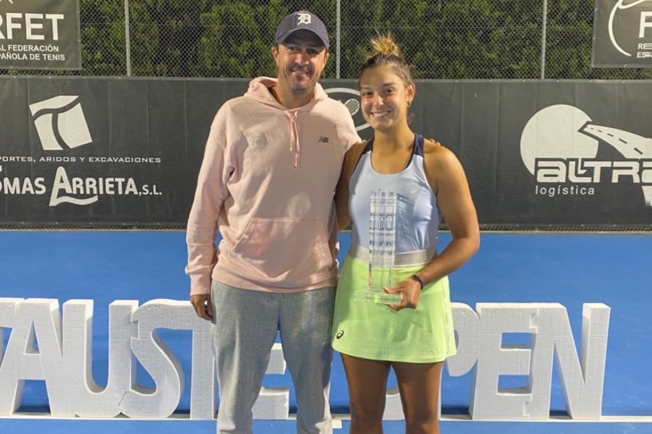 Melisa Ercan, campeona del Open Villa de Tauste / RFET