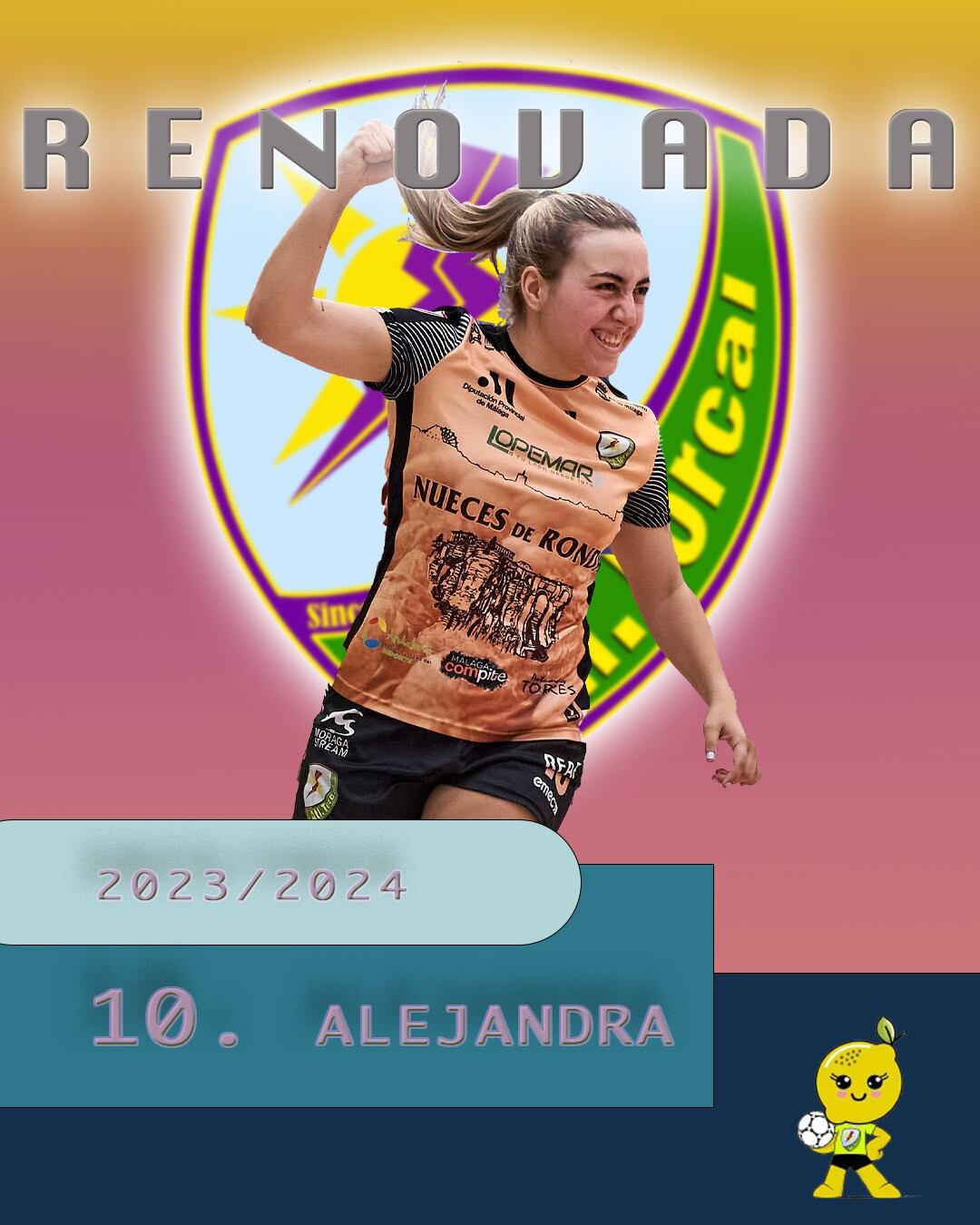 Alejandra seguirá una temporada más en el Nueces de Ronda Atlético Torcal