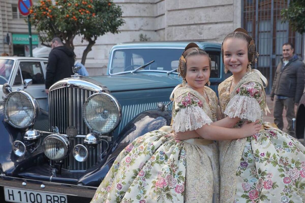 Exaltación de Carla García como fallera mayor infantil de València 2020