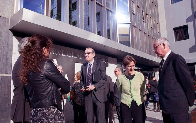 Obertura del curs acadèmic 2014-2015 de la Universitat d&#039;Andorra.