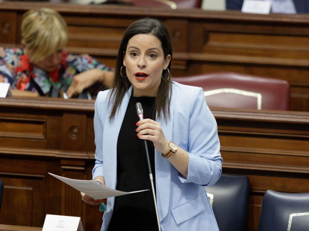 La consejera de Turismo del Gobierno de Canarias, Yaiza Castilla 