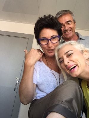 Carles Francino, Montserrat Domínguez y Mariola Cubells