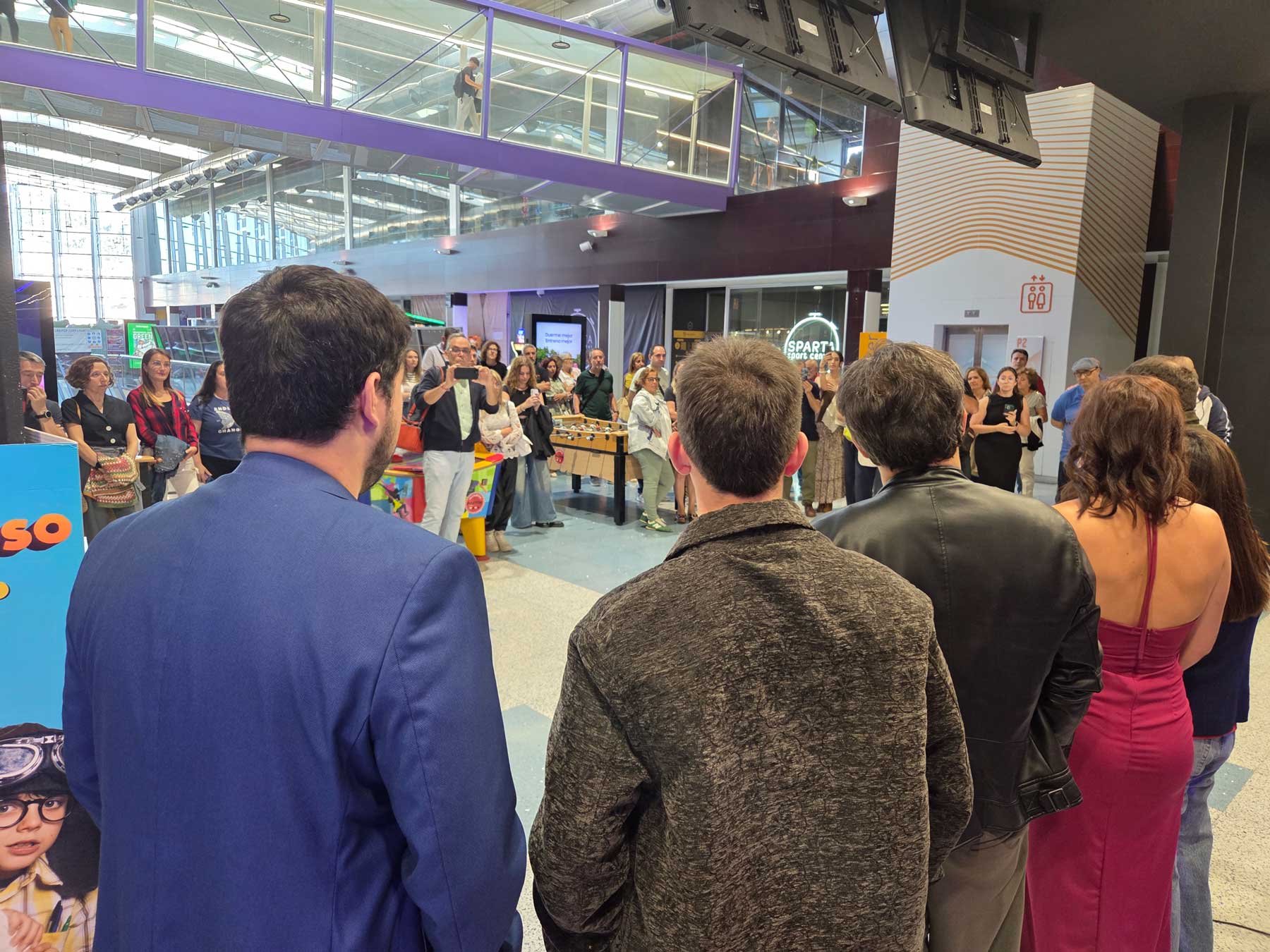 El acto de presentación ha tenido lugar en el hall del Cine BIC