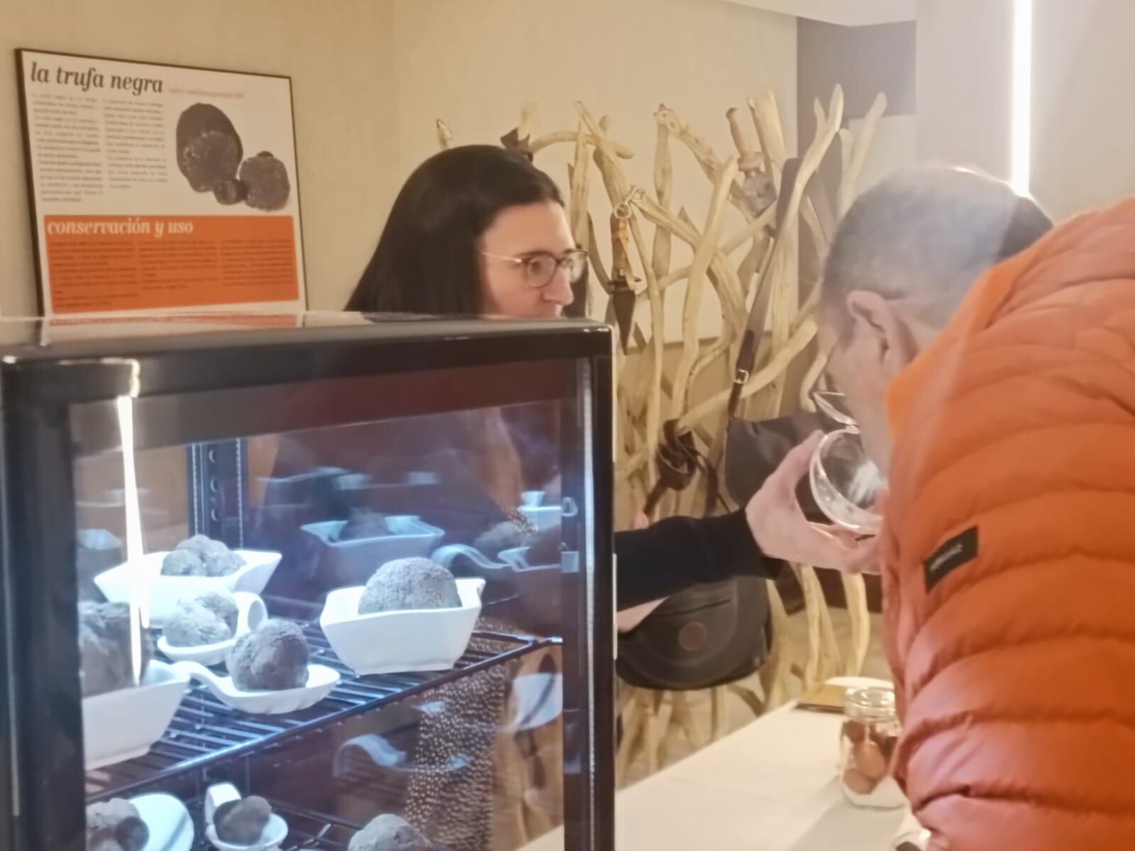 Mercado de la trufa en Huesca