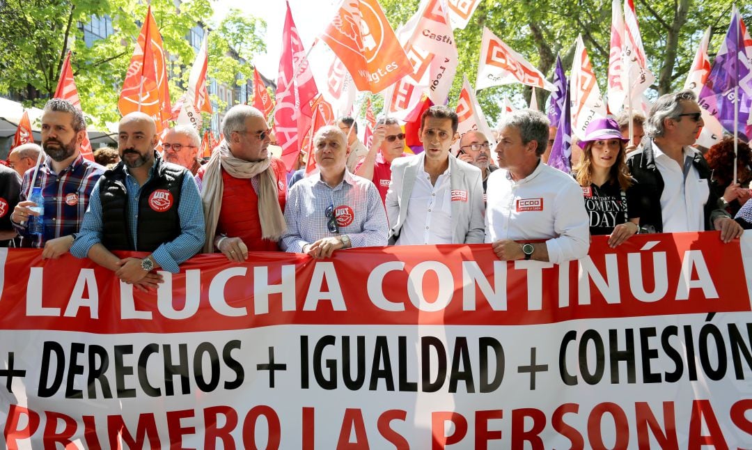 Manifestación del 1 de mayo en Valladolid