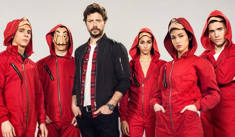 Protagonistas de &#039;La Casa de Papel&#039;, la serie de Álex Pina